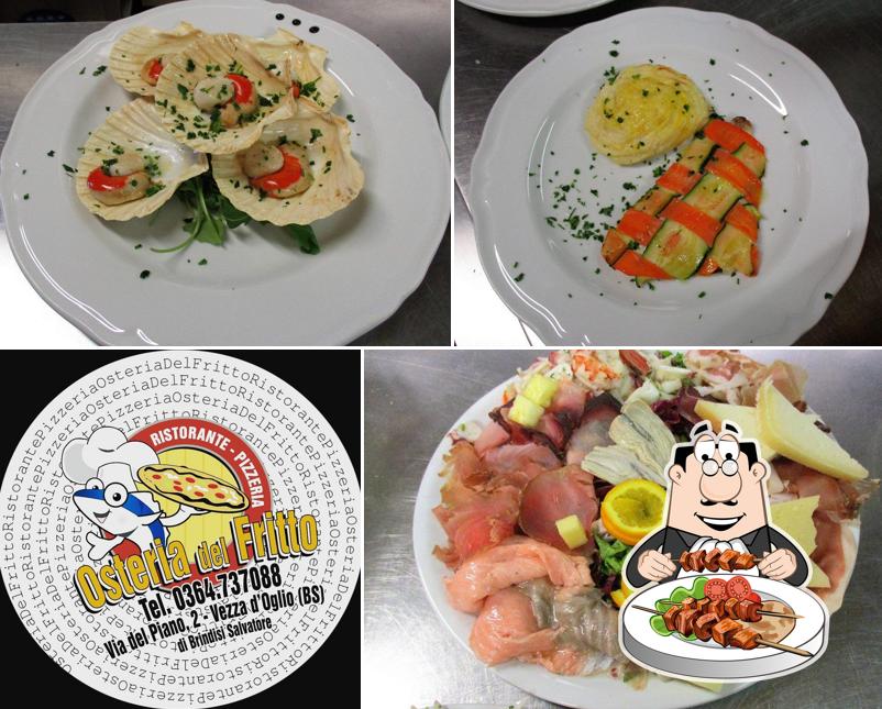 Platti al Osteria del Fritto
