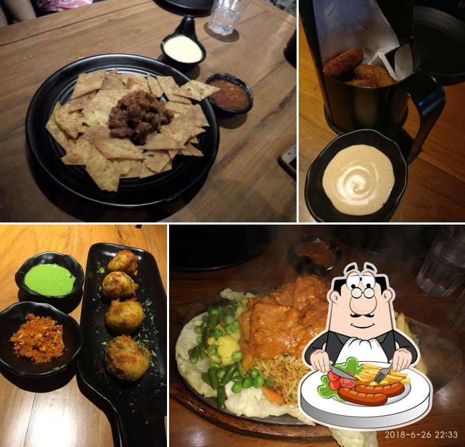 Food at Portico Veg Restaurant