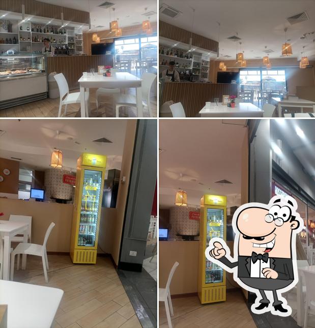 Gli interni di siQulo coffee house
