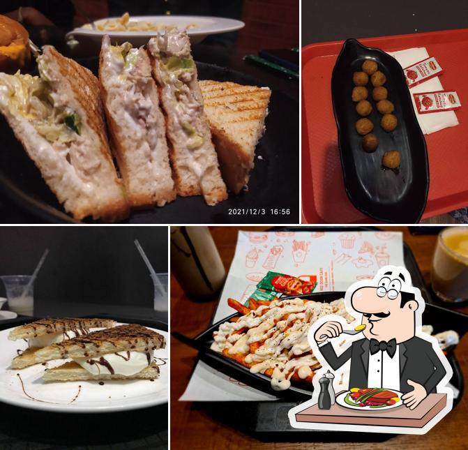 Food at Red Door Cafe