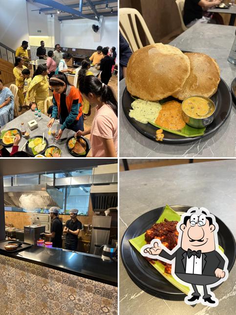 The interior of Cafe Gangaprabha