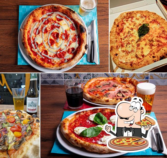 A Curò Pizzeria Di Quartiere, puoi goderti una bella pizza