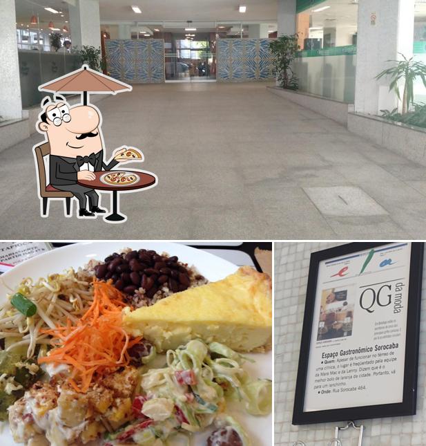 O exterior do Espaço Gastronômico Sorocaba