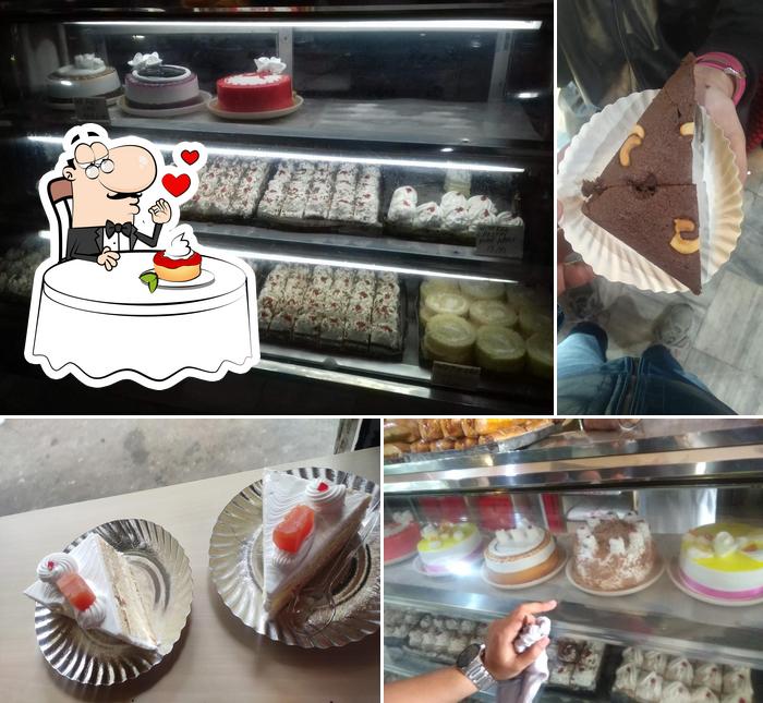 Gupta bakery provides a selection of desserts