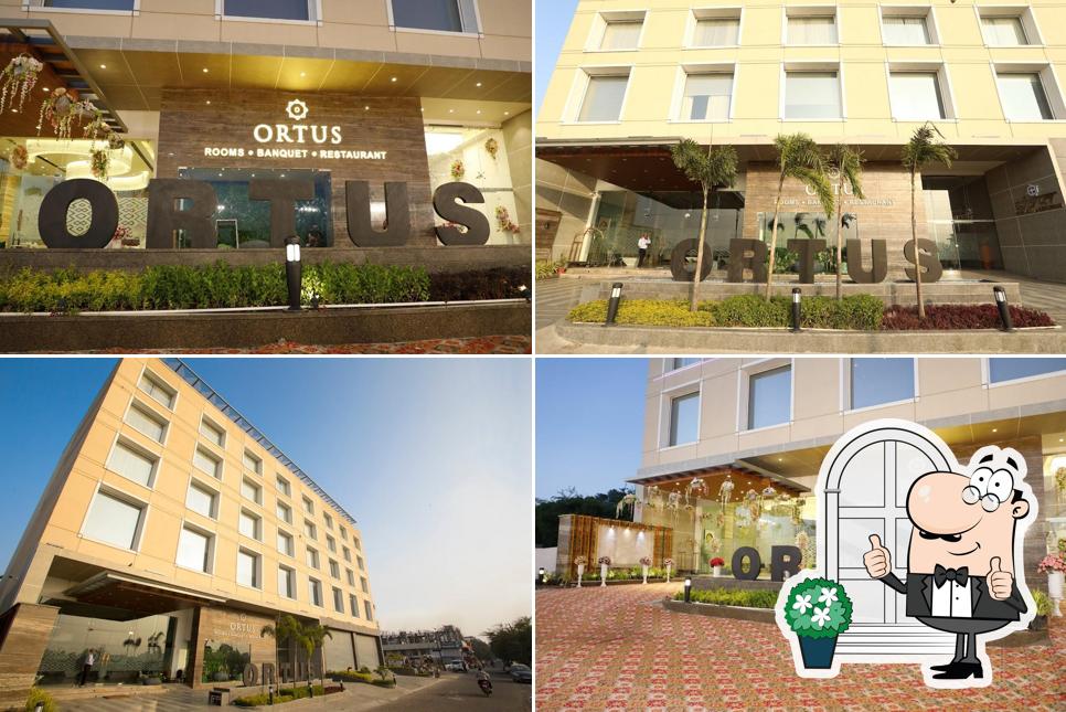 The exterior of Hotel Ortus