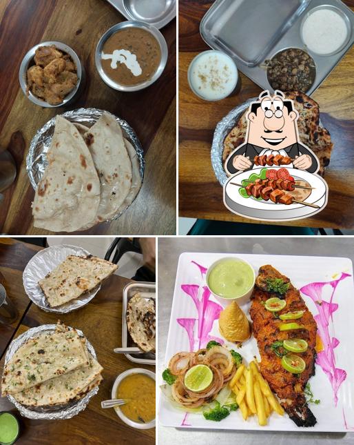 Food at Peppy Punjabis