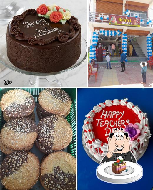 Chocolate cake at Royal Bakery & Fast Food