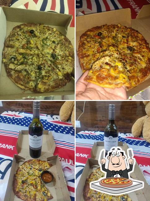 Order pizza at TGIH Thank God Its Healthy