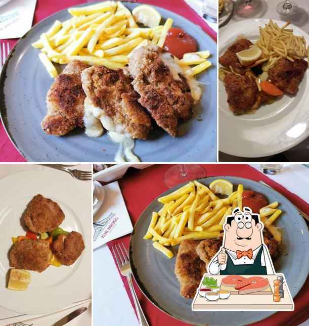 Fish and chips al Zur Brugg
