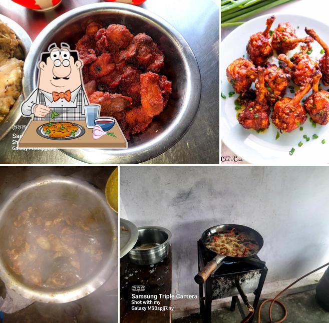 Chicken wings at Welcome Restaurant Sikandarpur