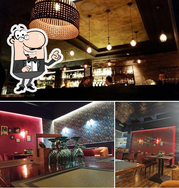 Take a seat at one of the tables at Blend Bistro -Bhilwara Take a seat at one of the tables at Blend Bistro -Bhilwara