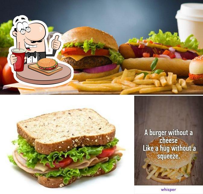 Get a burger at The Bean Palace