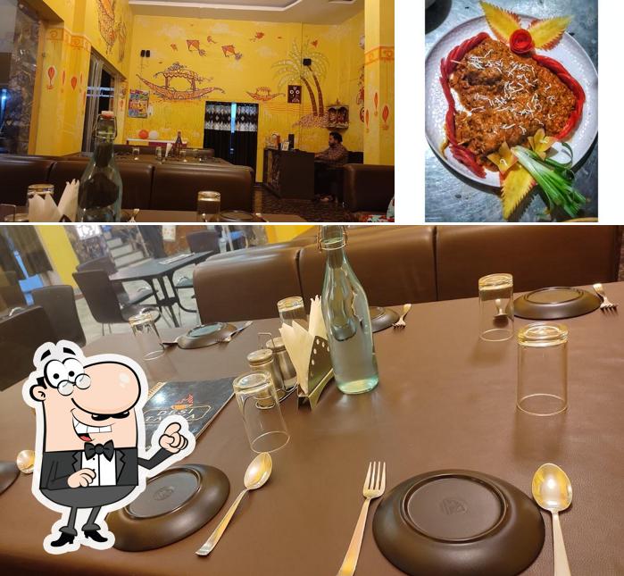 The photo of Desi tadka’s interior and meat