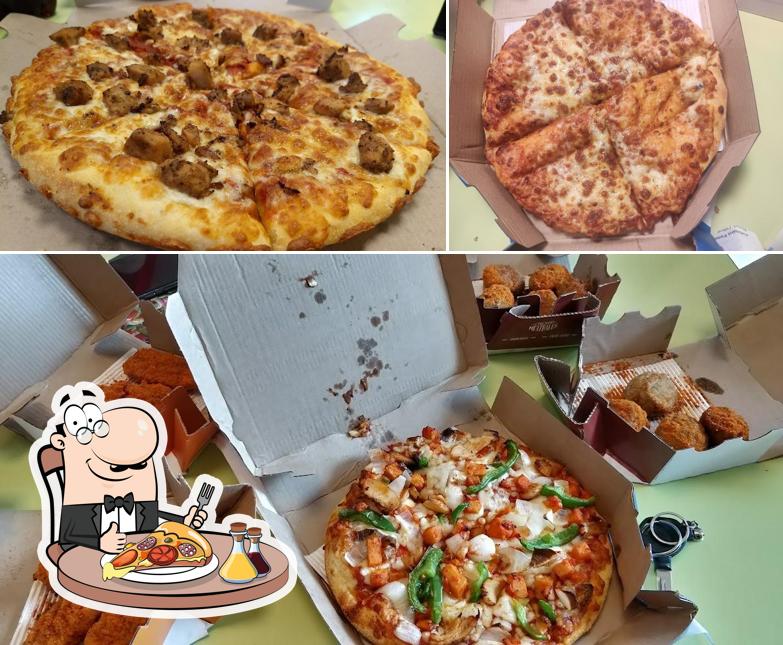 At Domino's Pizza Chiplun, Mirjoli, you can get pizza