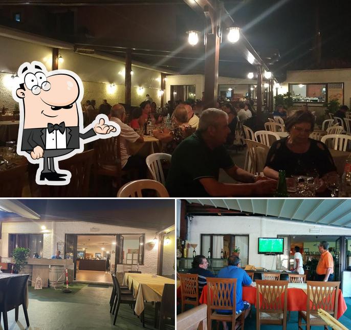 Gli interni di L'Aragosta - Ristorante, Pizzeria