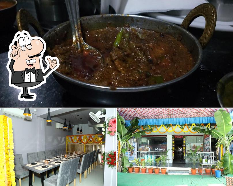 Maharaja Restaurant is distinguished by interior and food