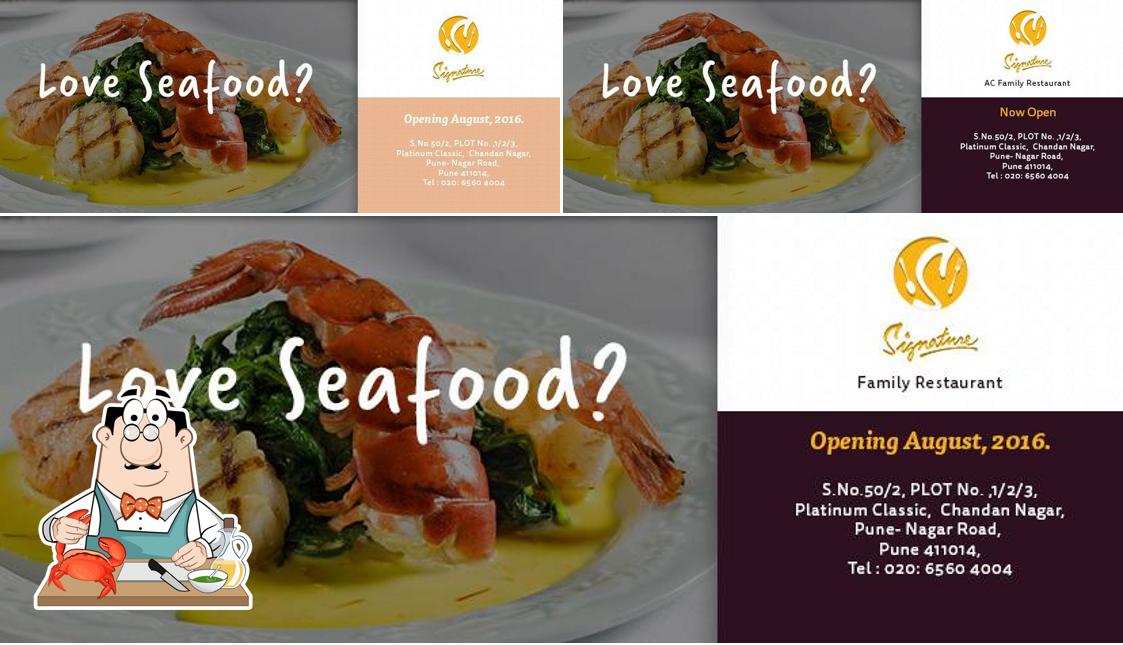 Order seafood at Navmi - Restobar Pune