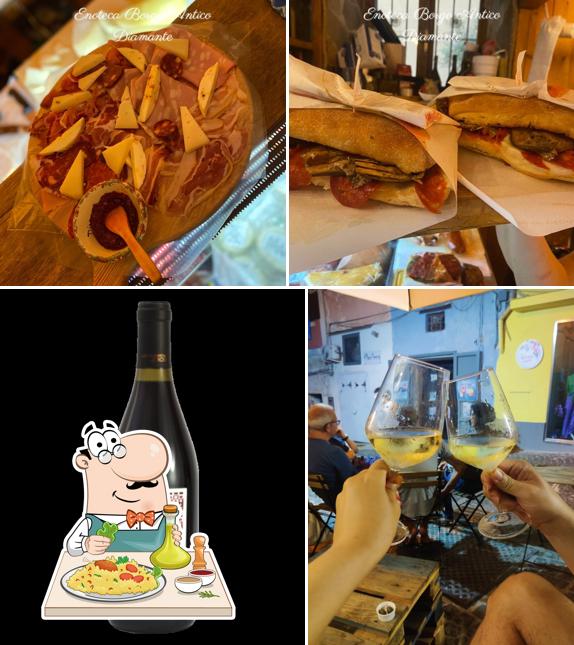 La cibo e bevanda del ristorante