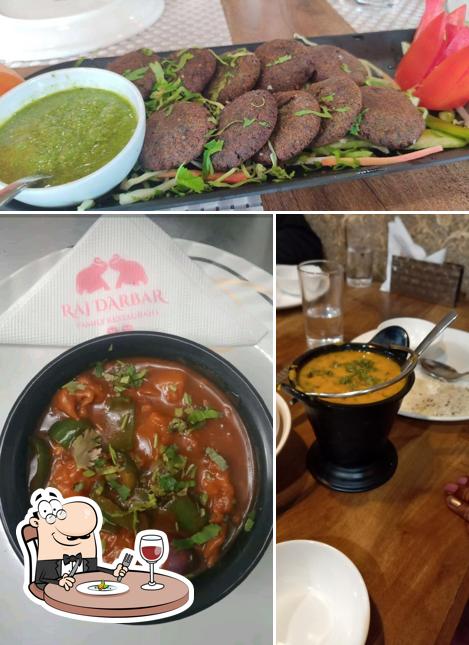 Food at Raj Darbar Restaurant
