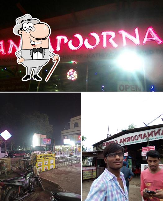 The exterior of Annapoorna Corner