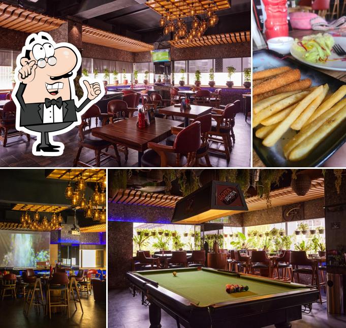 The interior of BORA BORA New Link Road Andheri (W)