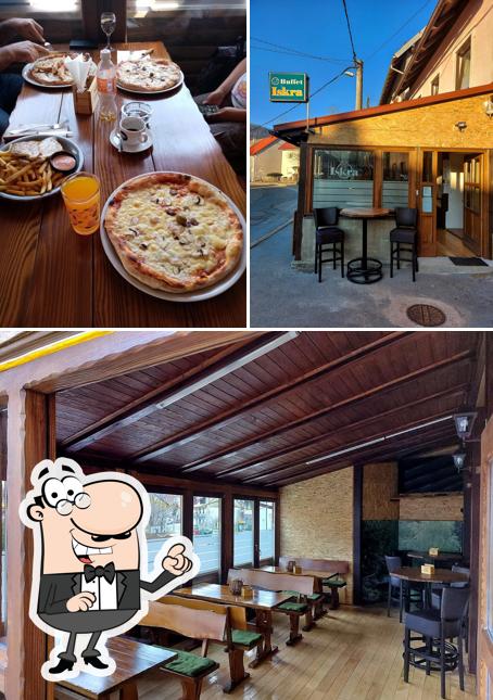 Gli interni di Buffet Iskra