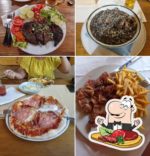 Prenditi i piatti di carne a Restaurant Goran