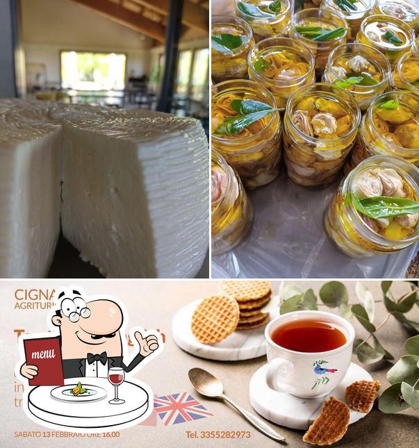 La cibo e bevanda del ristorante