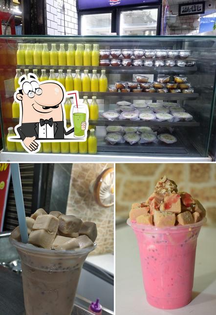 Enjoy a beverage at Royal Falooda & Snacks Corner