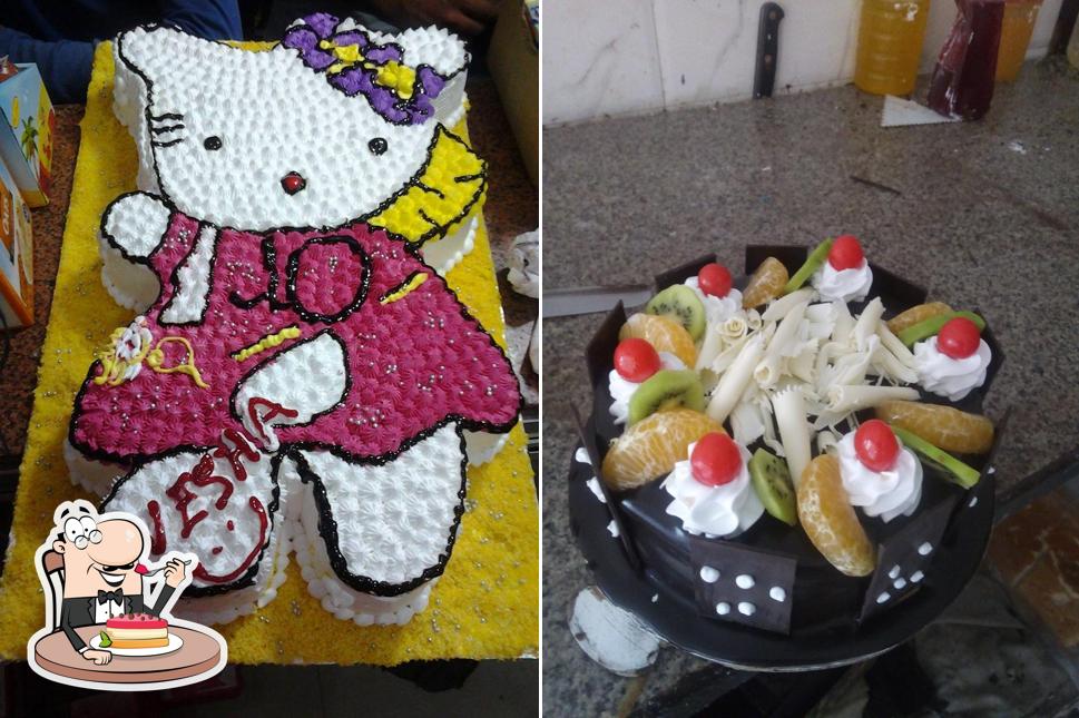 Order the sweet dishes