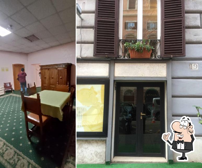 Gli interni di Hotel Priscilla
