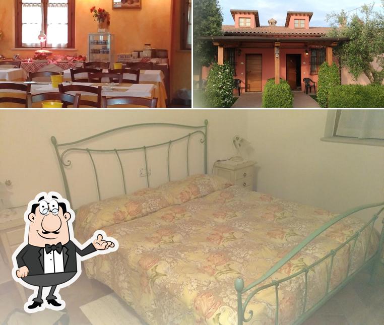 Questa è la immagine che presenta la interni e esterno di Country House Valle del Metauro
