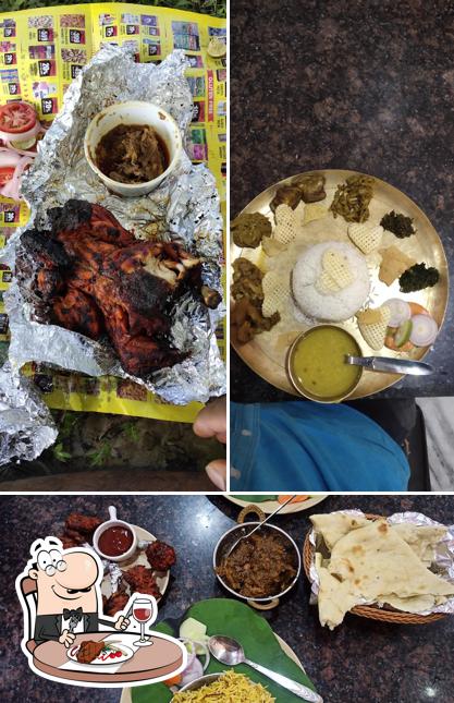 Order meat dishes at Sonar Tori Hotel & Restaurant