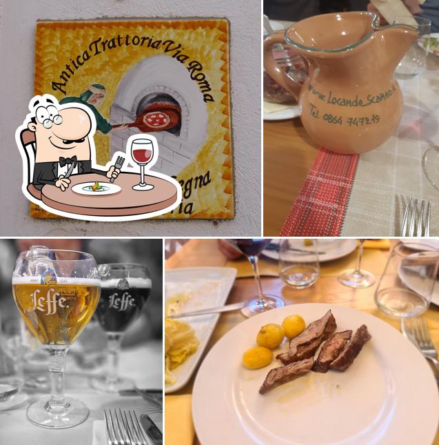 Platti al Trattoria Il Vecchio Mulino