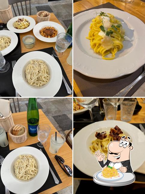 Spaghetti alla carbonara al Tuccio - Cucina E Caffè
