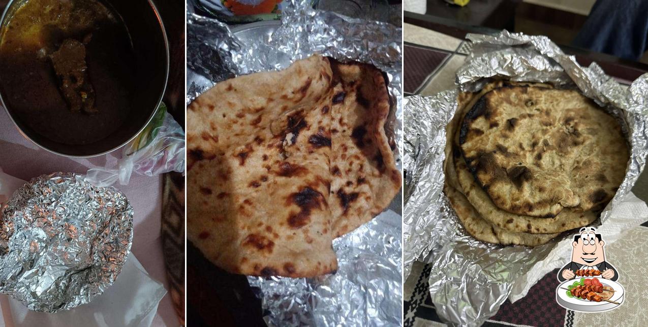 Food at Amritsari Dhaba