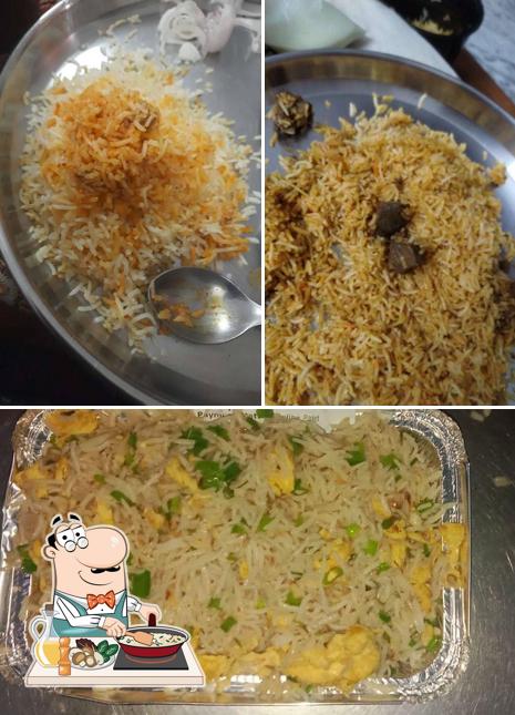 Fried rice at Anna Punjabi