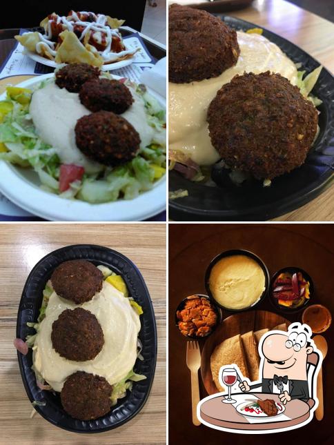 Falafels provides meat meals