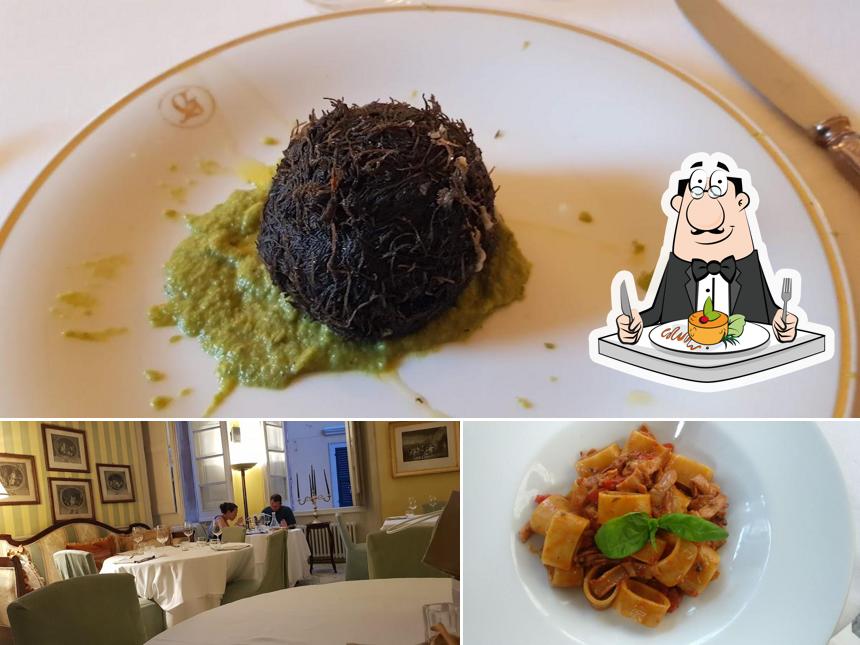 La immagine della cibo e interni di Il Loggiato