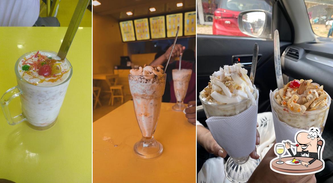 Food at MOUZY BANANA AVIL MILK