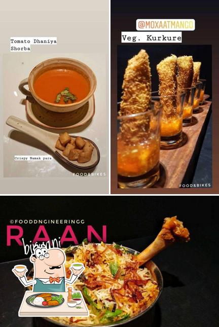 Food at MoXa Kitchen