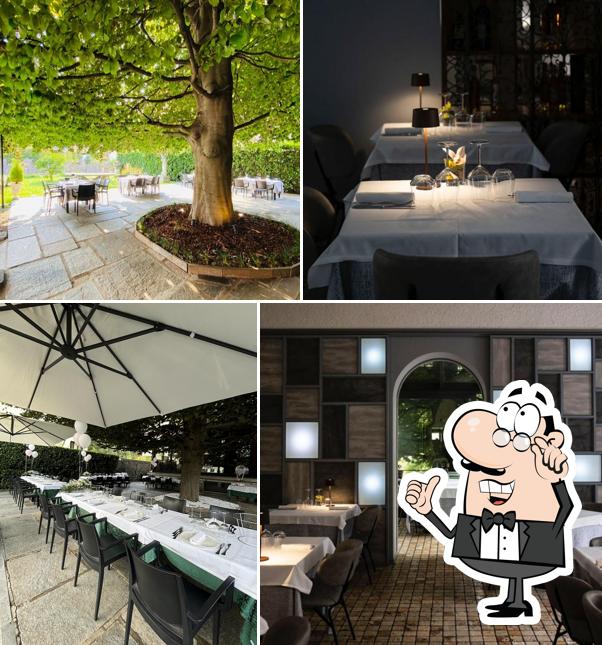 Gli interni di Villa Nasti Hotel Ristorante