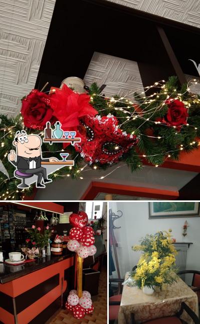 Gli interni di Bar Da Bianca di Berra Bianca