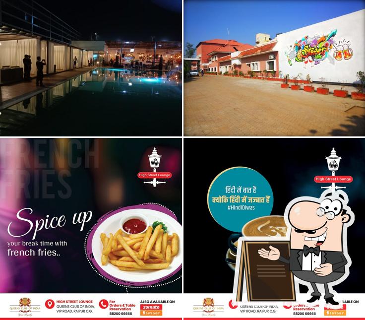 High Street Lounge is distinguished by exterior and food