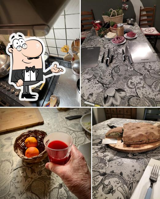 Gli interni di Cooking Sicily
