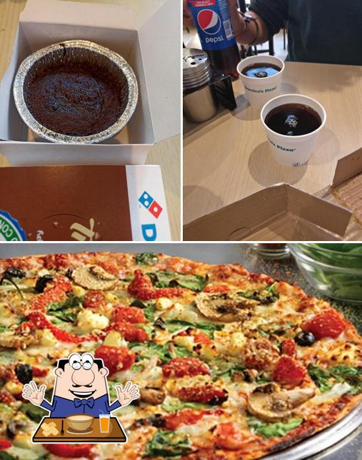 This is the picture depicting food and beverage at Domino's Pizza Anand Nagar, Sikar