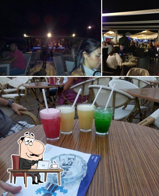 Gli interni di Geko Summer Club