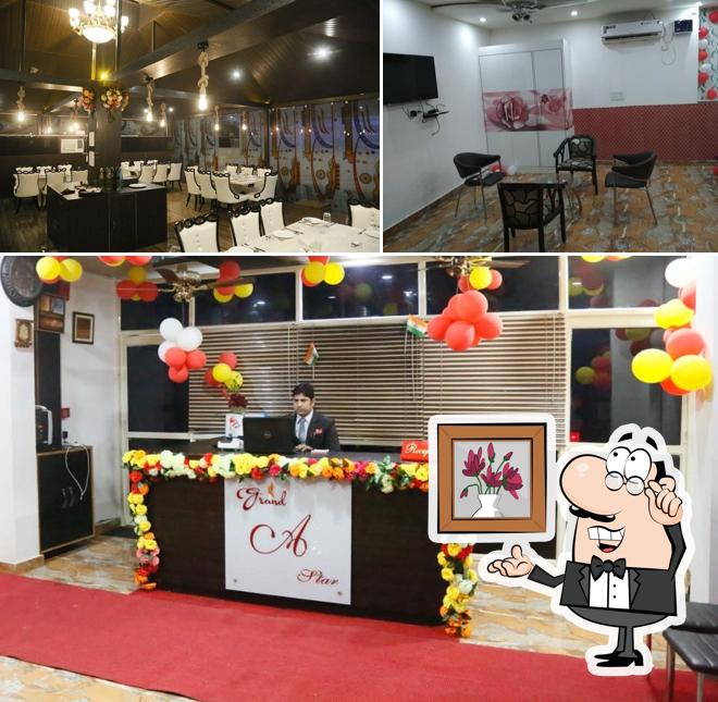 The interior of Grand A Star Resturant and Cafe