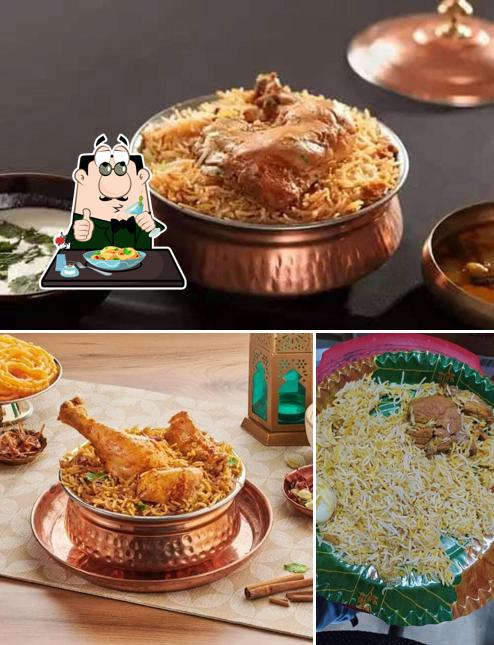 Food at Hyderabadi Biryani Bistro