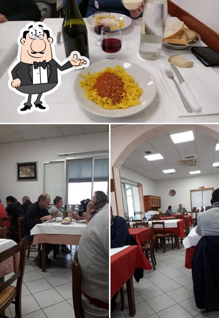 Gli interni di Bar Trattoria La Palazza